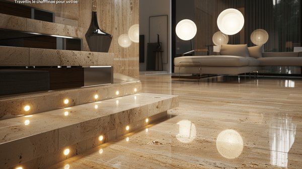 Travertin, le choix raffiné pour votre déco